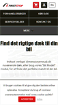 Mobile Screenshot of firststop.dk