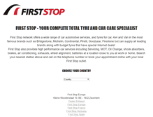 Tablet Screenshot of firststop.eu