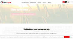Desktop Screenshot of firststop.nl